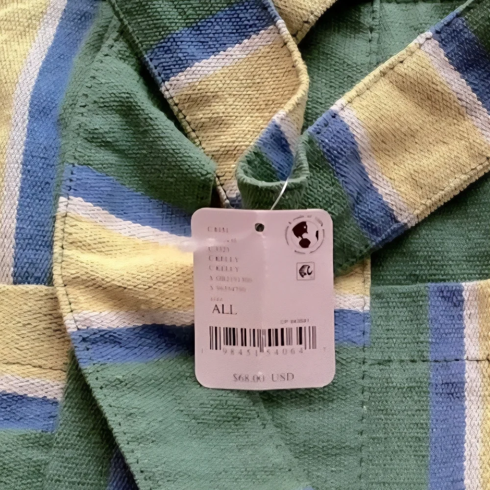 FREE PEOPLE Oversized Tote Bag- GREEN - Picture 9 of 9